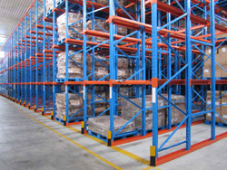 駛入式（貫通、通廊貨架）貨架